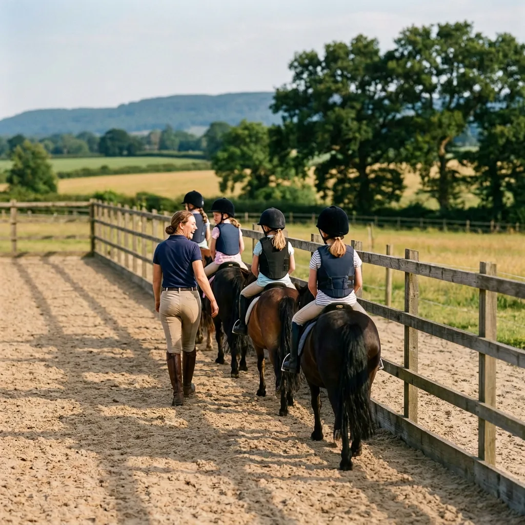 Cours de poney à Champier, Isère
